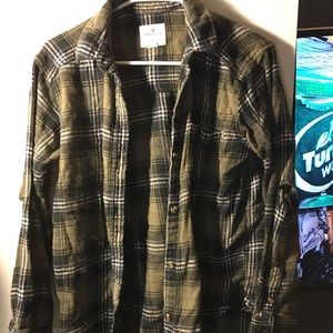 Green flannel